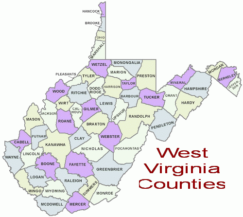 West Virginia Counties